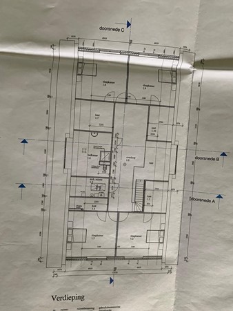 Floorplan - De Hullen 15, 9419 TH Drijber
